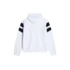 Sporty B vetoketjullinen verryttelyhuppari ”Valkoinen Musta Punainen” 675330TLVA39028