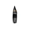 Square Knife BB 80 mm -korkokengät ”Black Shiny Lambskin” 694712WBD821080