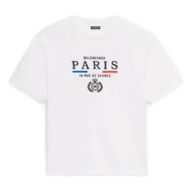 SS20 Pariisin lippu, vakiomallinen Pariisi-T-paita 594579TGV489000 SS20 Pariisin lippu, vakiomallinen Pariisi-T-paita 594579TGV489000