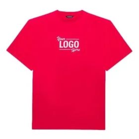 SS21 Aakkoskuvioiset lyhythihaiset unisex-paidat, punaiset 651795TKV816295 SS21 Aakkoskuvioiset lyhythihaiset unisex-paidat, punaiset 651795TKV816295