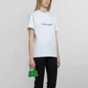 SS21 Casual Alphabet Logo -painatus, suuri, lyhythihainen, valkoinen 612965TIV549040