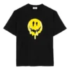 SS21 Drip Peace -T-paita, laaja istuvuus, painatus, musta 641655TKVA11012