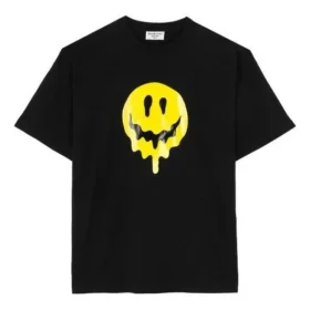 SS21 Drip Peace -T-paita, laaja istuvuus, painatus, musta 641655TKVA11012 SS21 Drip Peace -T-paita, laaja istuvuus, painatus, musta 641655TKVA11012
