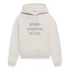 SS21 Fashion Week -huppari, kutistettu, harmaa 657683TKV852984