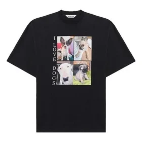 SS21 I Love Dogs -paita, musta 641532TJVH11000 SS21 I Love Dogs -paita, musta 641532TJVH11000