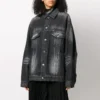 SS21 Logo Casual yksivärinen pitkähihainen takki, musta 620746TIW435720