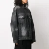 SS21 Logo Casual yksivärinen pitkähihainen takki, musta 620746TIW435720