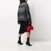 SS21 Logo Casual yksivärinen pitkähihainen takki, musta 620746TIW435720