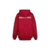 SS21 Logo Medium Fit -huppari ”Red” 578135TIV846295