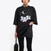 SS21 Love Bear -painettu t-paita, musta 641532TJVI11000