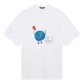 SS21 Retro Plain Weave Large Fit lyhythihainen unisex-valkoinen T-paita 657059TKV949000 SS21 Retro Plain Weave Large Fit lyhythihainen unisex-valkoinen T-paita 657059TKV949000