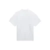 SS21 Retro Plain Weave Large Fit lyhythihainen unisex-valkoinen T-paita 657059TKV949000