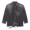 SS21 Revitty Denim paita, miesten, musta 657610TBP191090