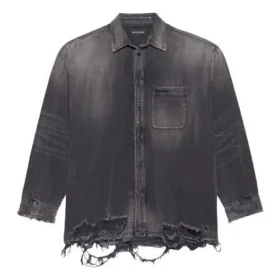 SS21 Revitty Denim paita, miesten, musta 657610TBP191090 SS21 Revitty Denim paita, miesten, musta 657610TBP191090