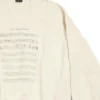 SS24-logo ja nuottikuvioinen villapaita ”Beige” 699212TMVO69069