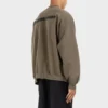 Strike 1917 pyöreäkaulainen villapaita, oversized-malli, ”Khaki” 699212TMVH22930
