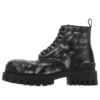 Strike-nilkkasaappaat ”Washed Out Black Leather” 589338WBEF19010