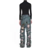Super Destroyed Baggy Housut ”Light Blue” 745248TNW014012