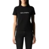 Symbolic Slim Fit -lyhythihainen paita, musta 612964TIV501070
