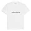 Symbolic Slim Fit -lyhythihainen paita, valkoinen 612964TIV509040