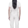 Symbolic Slim Fit -lyhythihainen paita, valkoinen 612964TIV509040