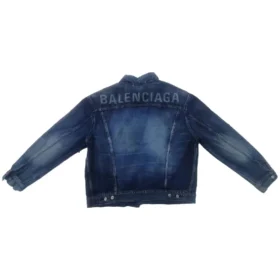 Takalogolla varustettu Denim-takit ”Blue” 557351TBP484009