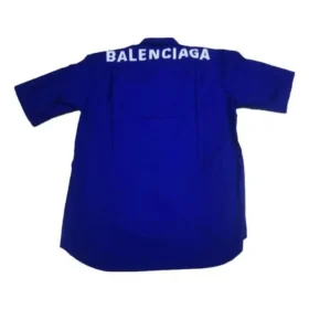 Takalogolla varustettu puuvillapopliinipaita ”Blue” 556913TEM164210 Takalogolla varustettu puuvillapopliinipaita ”Blue” 556913TEM164210