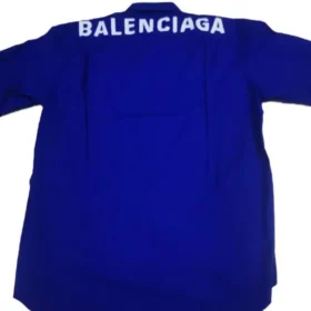 Takalogolla varustettu puuvillapopliinipaita ”Blue” 556913TEM164210 Takalogolla varustettu puuvillapopliinipaita ”Blue” 556913TEM164210