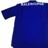 Takalogolla varustettu puuvillapopliinipaita ”Blue” 556913TEM164210