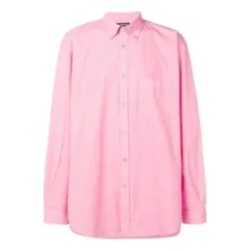 Takalogolla varustettu puuvillapopliinipaita ”Pink” 556878TEM095630 Takalogolla varustettu puuvillapopliinipaita ”Pink” 556878TEM095630