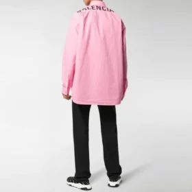 Takalogolla varustettu puuvillapopliinipaita ”Pink” 556878TEM095630 Takalogolla varustettu puuvillapopliinipaita ”Pink” 556878TEM095630