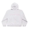 Takavetoketjullinen huppari, vakiomallinen istuvuus ”Dirty White baby-pink” 803264TSVP12420