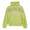 Tape Type Ripped Pocket -huppari, oversized-malli, ”Fluo Yellow” 744441TOVB17204