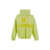Tape Type Ripped Pocket -huppari, oversized-malli, ”Fluo Yellow” 744441TOVB17204