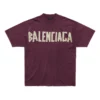 Tape Type -T-paidat ”Dark Red” 739784TOVA94029