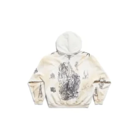Tat-vetoketjuhuppari, medium-istuvuus, takki ”Off White Black” 770939TQVK13307