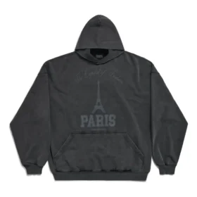 The Capital Of Fashion -hupparit, Large-malli ”Black Faded” 803265TRVN41048 The Capital Of Fashion -hupparit, Large-malli ”Black Faded” 803265TRVN41048