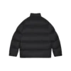 Tiikerin vuosi -ylisuuri topattu untuvatakki ”Black” 682695TLO061000