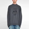 Tämä ei ole uusi Balenciaga-logopaita ”Dark Grey” 652981TKVE41069