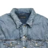 Topattu takki ”Light Blue” 681689TOW614012