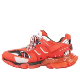 Track Clear Sole -matalavartiset tennarit, punaiset 647742W3BZ16591