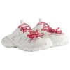 Track-mules-pistokkaat ”White Red” 653813W3TR69060