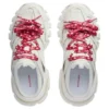 Track-mules-pistokkaat ”White Red” 653813W3TR69060
