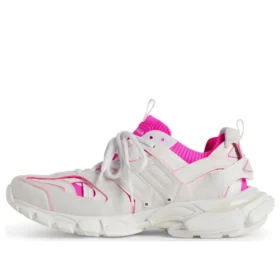 Track Sock -tennarit ”Valkoinen ja neonpinkki neulos ja nailon” 736328W3SKC9055 Track Sock -tennarit ”Valkoinen ja neonpinkki neulos ja nailon” 736328W3SKC9055