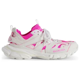 Track Sock -tennarit ”Valkoinen ja neonpinkki neulos ja nailon” 736328W3SKC9055 Track Sock -tennarit ”Valkoinen ja neonpinkki neulos ja nailon” 736328W3SKC9055