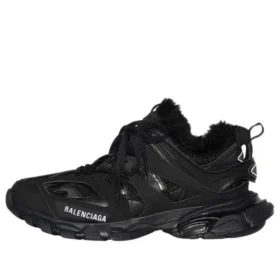 Track-tennarit ”Fake Fur Black” 668555W3CQ11000