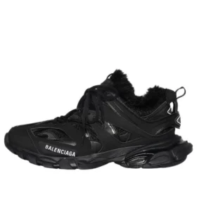 Track-tennarit ”Faux Fur Black” 668556W3CQ11000
