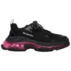 Triple S ”Clear Sole – Black Pink Neon” 544351W2FR11053