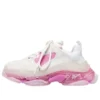 Triple S Clear Sole -lenkkari ”White Pink” 544351W09ON9025