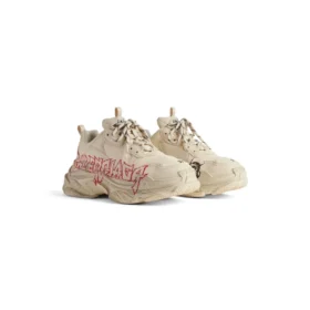 Triple S Diy Metal ”Beige Red Black” 524039W2FAY9016